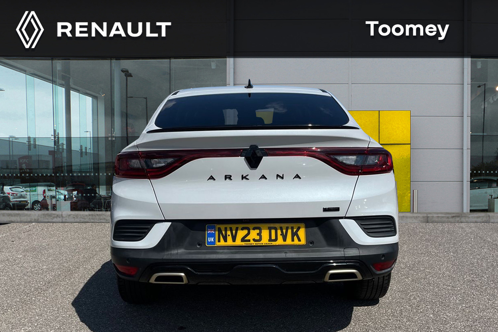 Renault Arkana 1.6 E Tech E Tech Engineered Suv Hybrid White #6