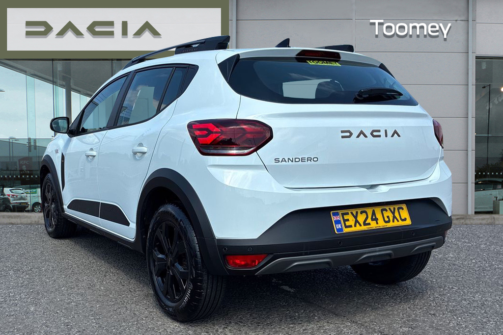 Dacia Sandero Stepway 1.0 Tce Extreme Hatchback Euro 6 White #3