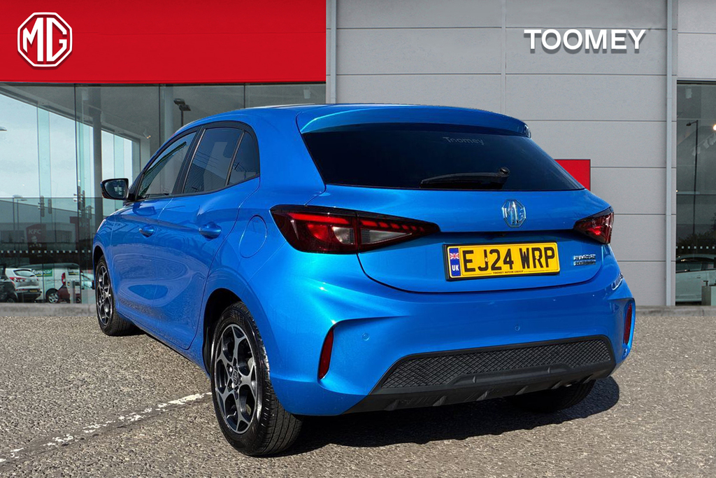 MG MG3 1.5 Hybrid Plus Trophy Hatchback Hybrid Blue #3
