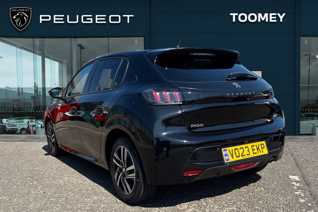Peugeot 208 1.2 Puretech Allure Premium Plus Hatchback Pe VO23EKP Black #3