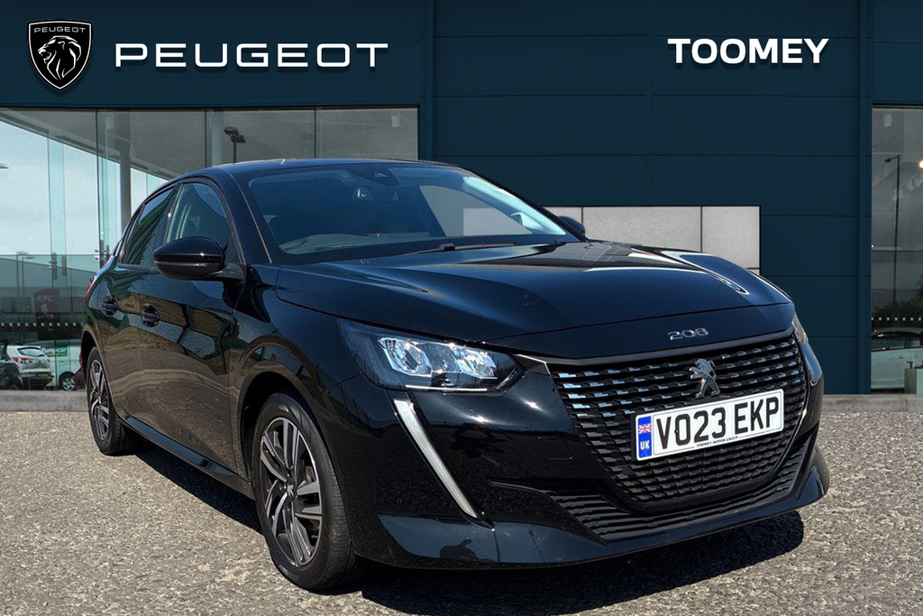 Peugeot 208 1.2 Puretech Allure Premium Plus Hatchback Pe Black