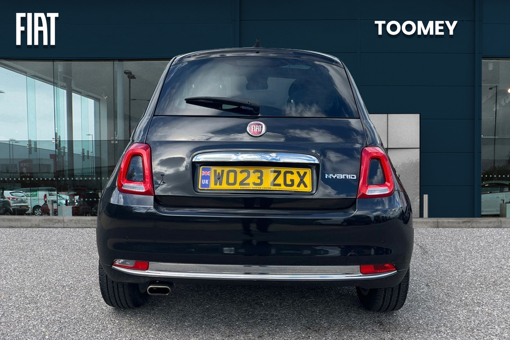 Fiat 500 1.0 Mhev Hatchback WO23ZGX Black #6