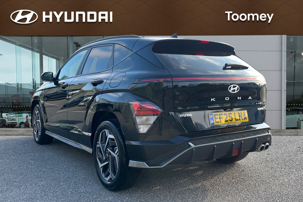 Hyundai Kona 1.6 H Gdi N Line Suv Hybrid Dct Euro 6 EF25LNA Black #3