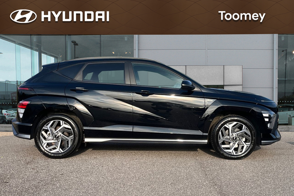 Hyundai Kona 1.6 H Gdi N Line Suv Hybrid Dct Euro 6 EF25LNA Black #4