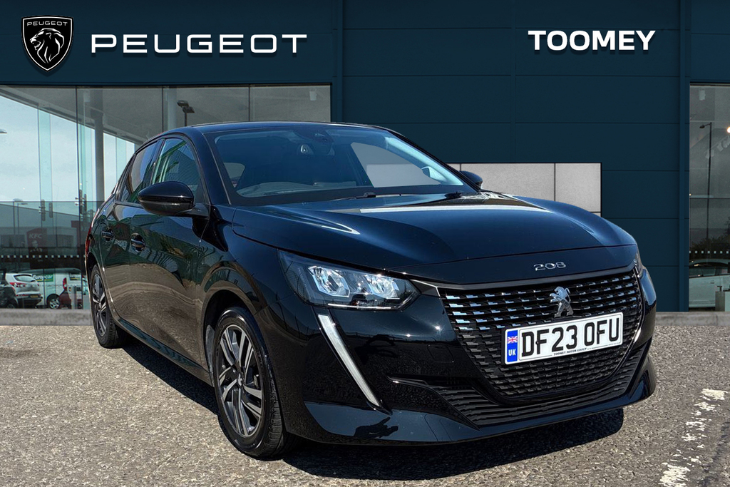 Peugeot 208 1.2 Puretech Allure Premium Plus Hatchback Pe Black