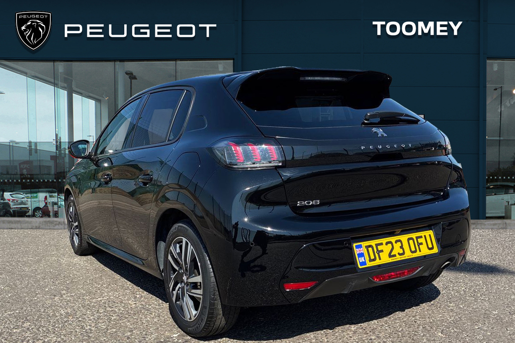 Peugeot 208 1.2 Puretech Allure Premium Plus Hatchback Pe DF23OFU Black #3