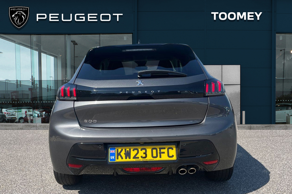 Peugeot 208 1.2 Puretech Allure Premium Plus Hatchback Pe KW23OFC Grey #6