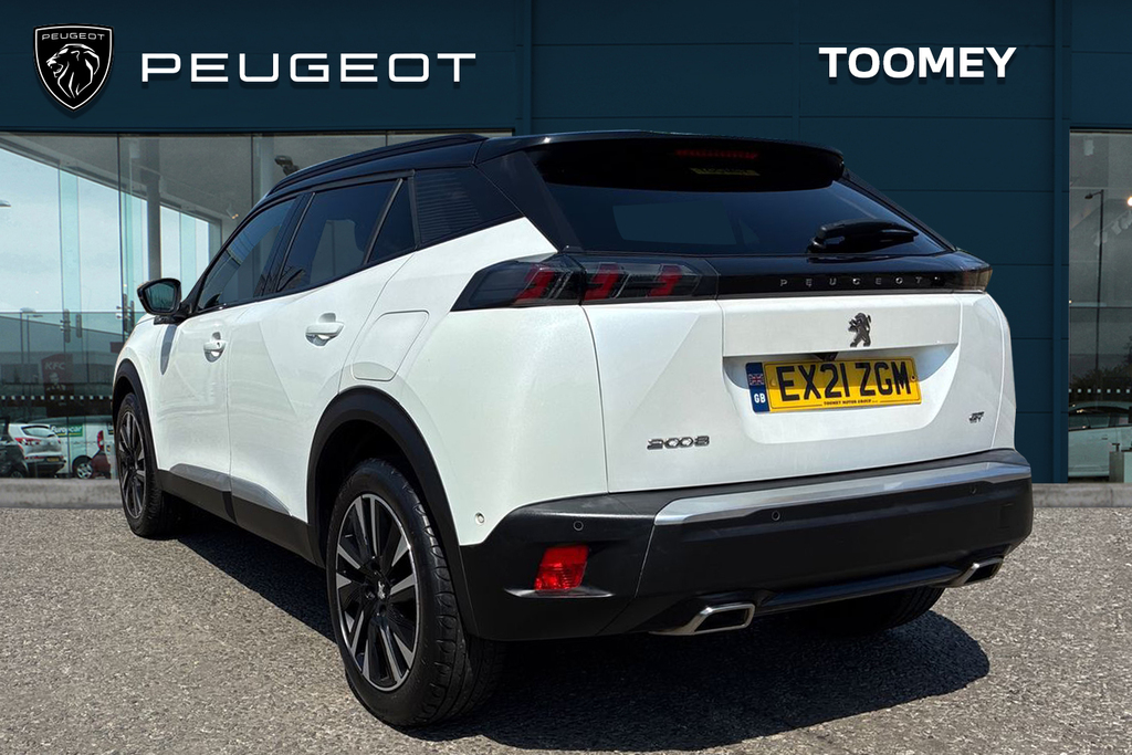Peugeot 2008 1.2 Puretech Gt Premium Suv EX21ZGM White #3