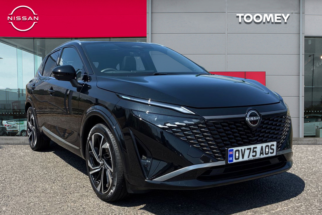 Nissan Qashqai 1.3 Dig T Mhev Tekna Plus Suv Hybrid Xt Black