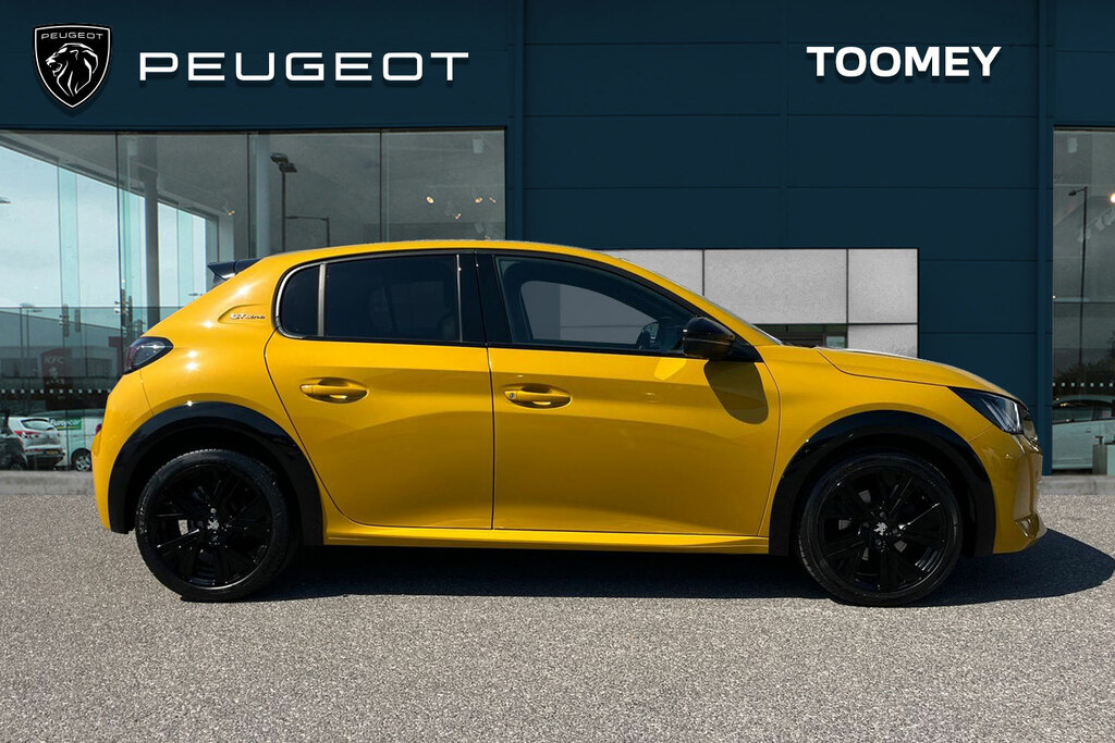 Peugeot 208 1.2 Puretech Gt Line Hatchback E Yellow #4