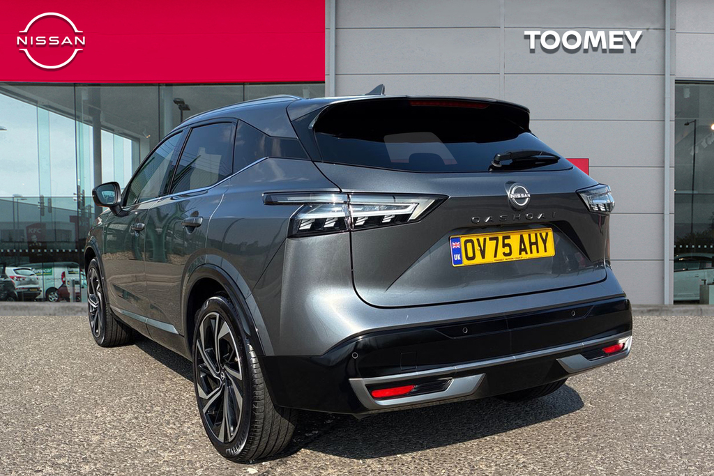 Nissan Qashqai 1.3 Dig T Mhev Tekna Plus Suv Hybrid Xt OV75AHY Grey #3