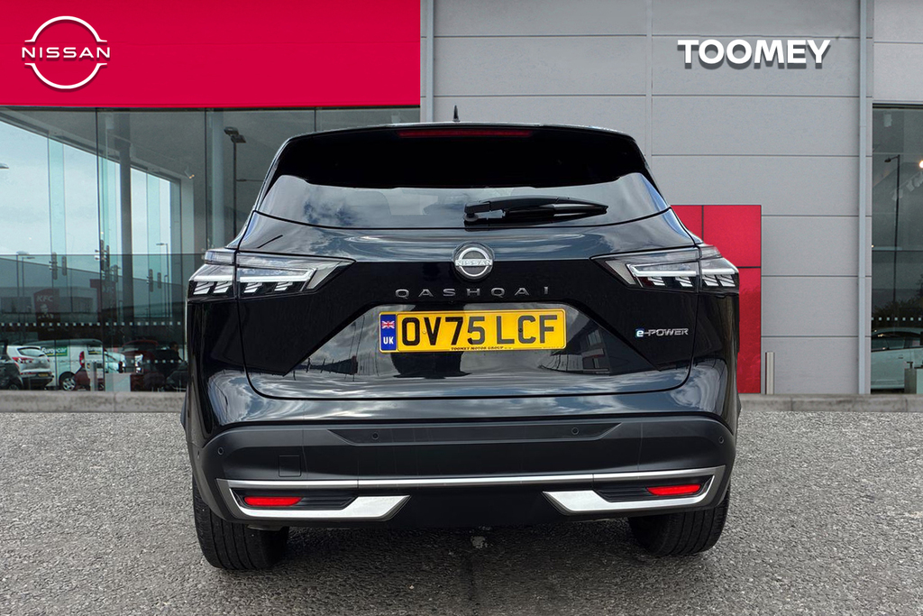 Nissan Qashqai 1.5 H E Power Tekna Suv Hybrid OV75LCF Black #6