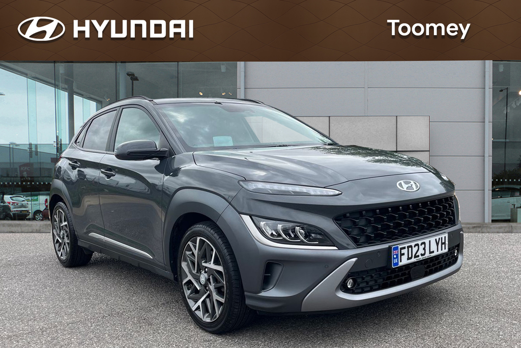 Hyundai Kona 1.6 H Gdi Ultimate Suv Hybrid Dct Euro Grey