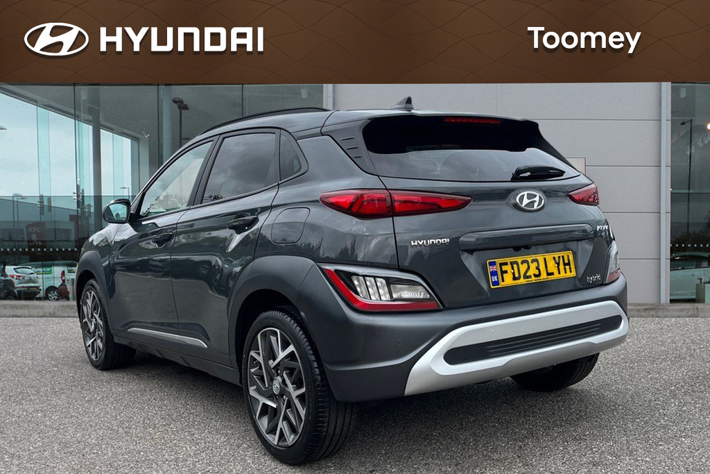 Hyundai Kona 1.6 H Gdi Ultimate Suv Hybrid Dct Euro Grey #3