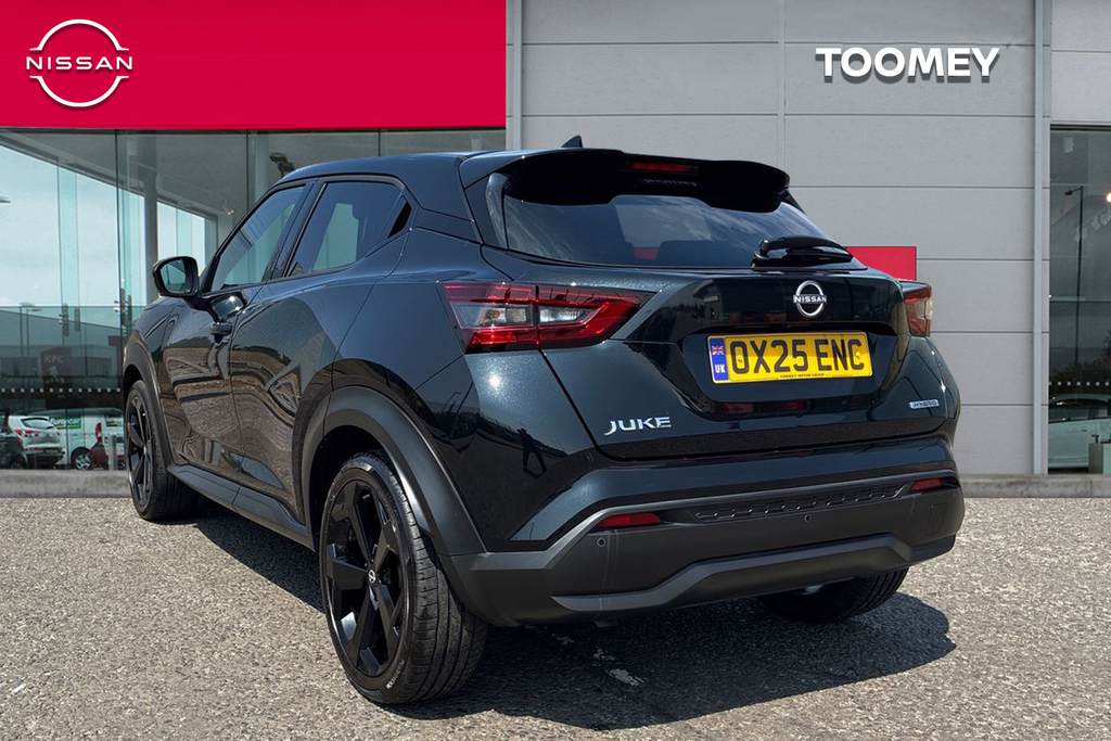 Nissan Juke 1.6 Tekna Suv Hybrid Euro 6 143 P Black #3