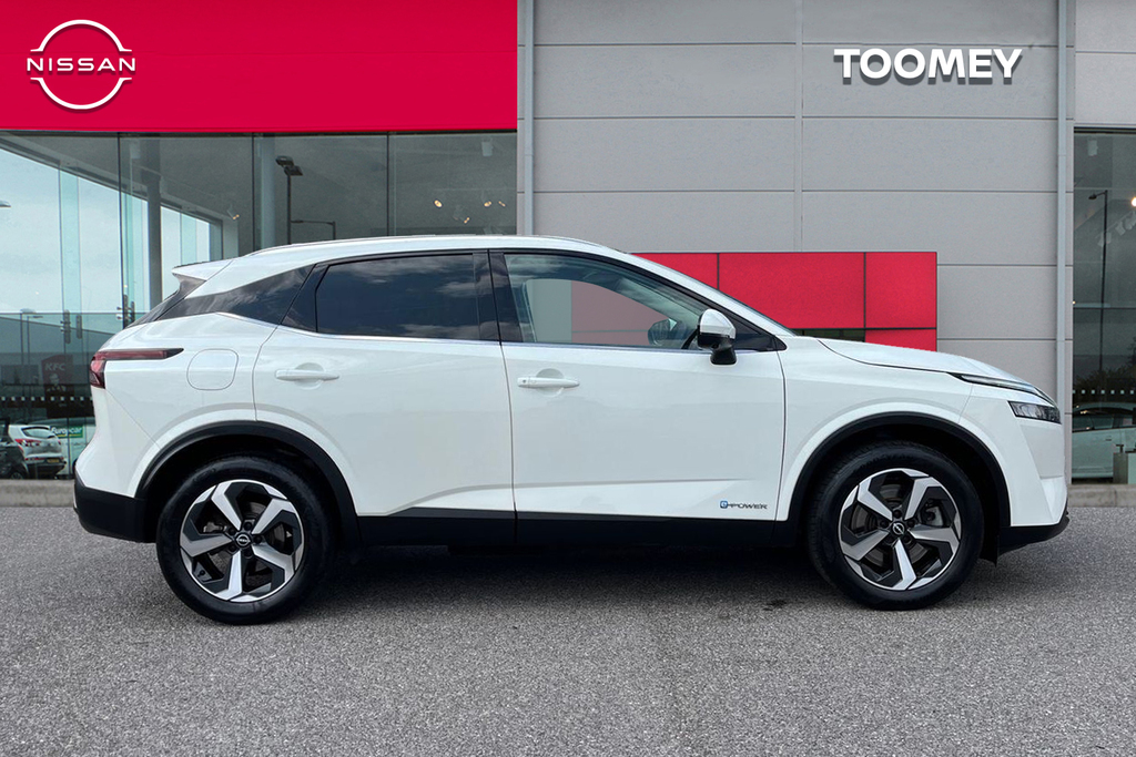 Nissan Qashqai 1.5 H E Power N Connecta Suv Hybrid Aut DY24YDV White #4