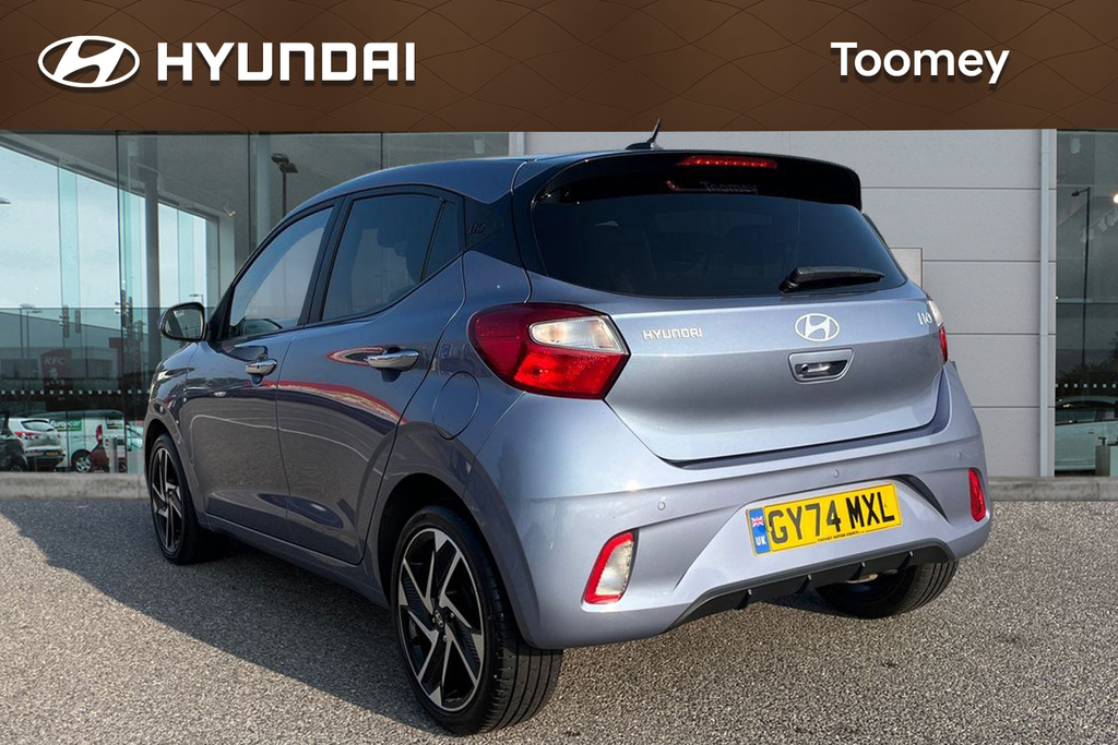 Hyundai I10 1.2 Premium Hatchback Euro 6 Ss Blue #3