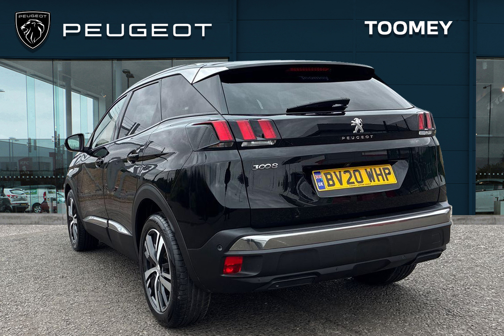 Peugeot 3008 1.2 Puretech Allure Suv Euro 6 Black #3