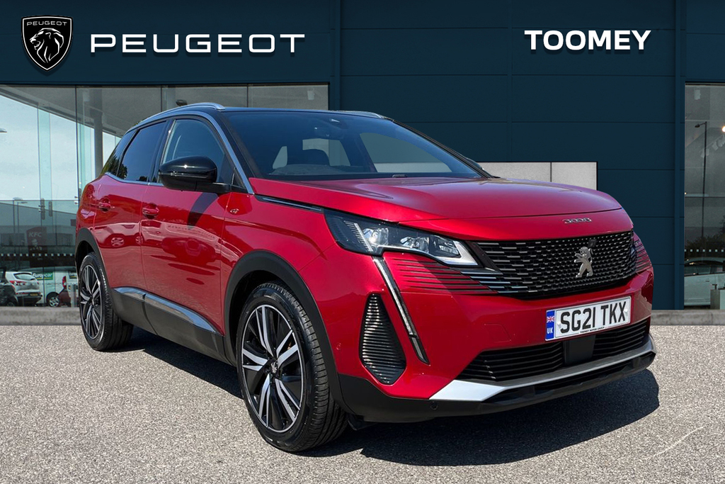 Peugeot 3008 1.2 Puretech Gt Premium Suv Eat Euro 6 Red