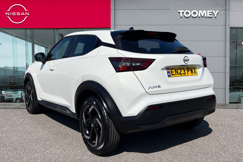 Nissan Juke 1.0 Dig T N Connecta Suv Dct EN23PWX White #3