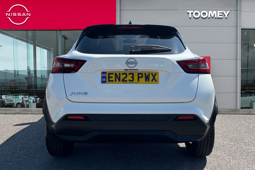Nissan Juke 1.0 Dig T N Connecta Suv Dct EN23PWX White #6