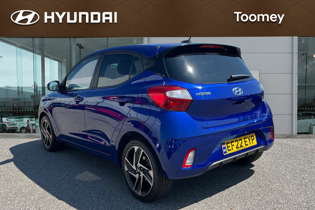 Hyundai I10 1.0 Premium Hatchback Euro 6 Ss Blue #3