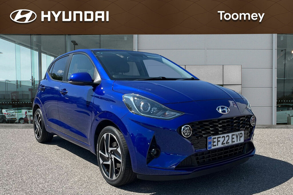 Hyundai I10 1.0 Premium Hatchback Euro 6 Ss Blue