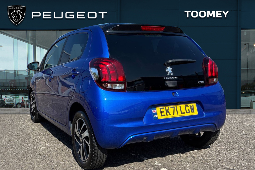 Peugeot 108 1.0 Allure Hatchback Euro 6 Ss Blue #3