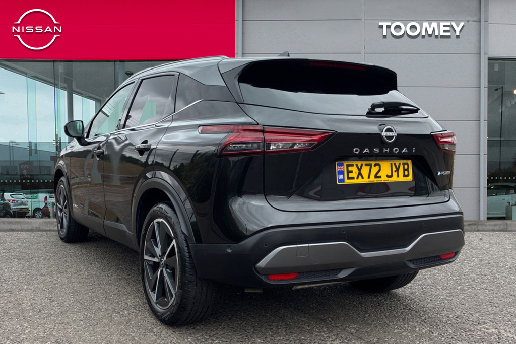 Nissan Qashqai 1.5 H E Power Tekna Suv Hybrid EX72JYB Black #3