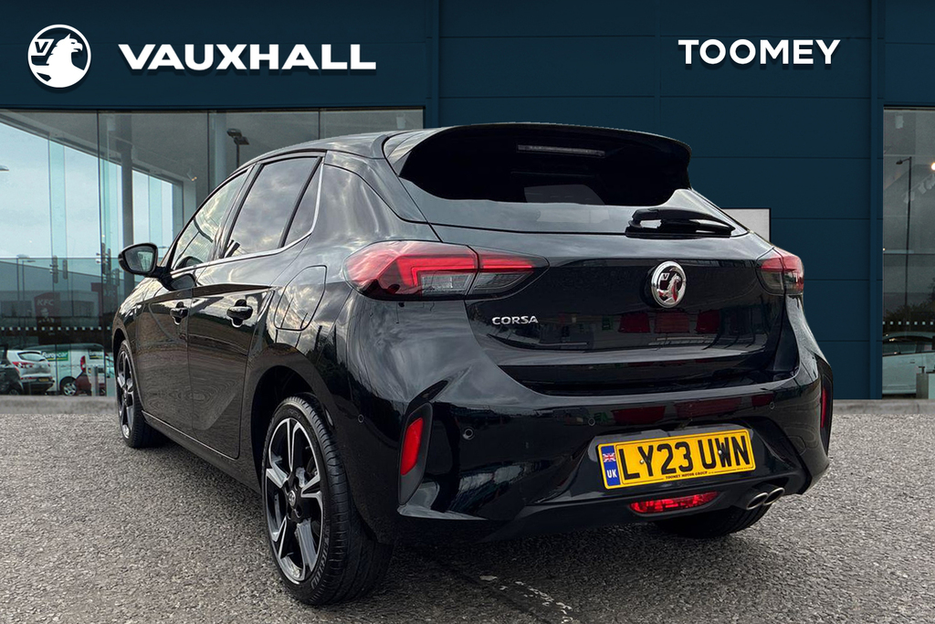 Vauxhall Corsa 1.2 Turbo Ultimate Hatchback LY23UWN Black #3