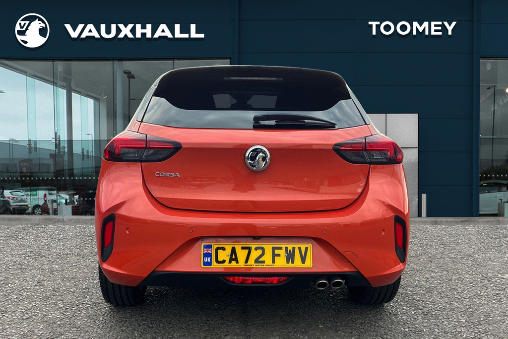 Vauxhall Corsa 1.2 Turbo Ultimate Hatchback CA72FWV Orange #6