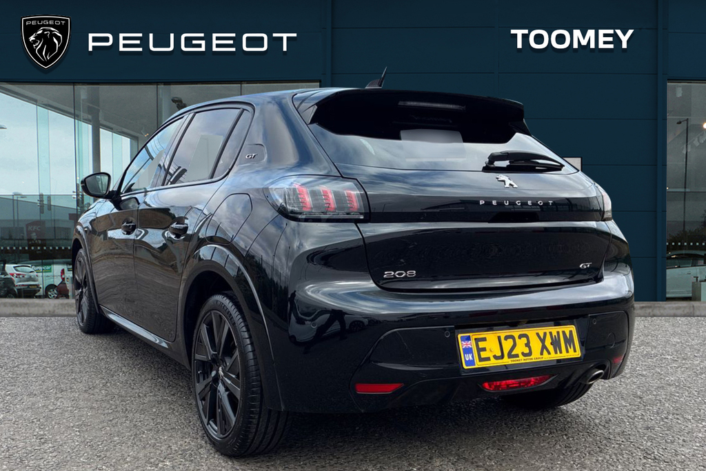 Peugeot 208 1.2 Puretech Gt Hatchback Euro 6 Black #3