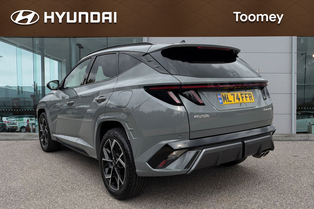 Hyundai Tucson 1.6 T Gdi N Line Suv ML74FFR Grey #3