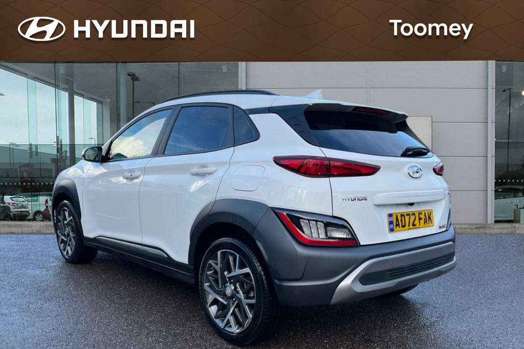 Hyundai Kona 1.6 H Gdi Premium Suv Hybrid Dct Euro 6 White #3