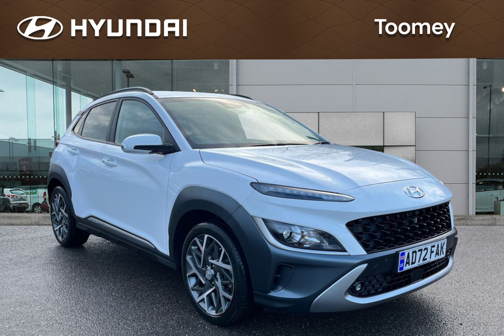 Hyundai Kona 1.6 H Gdi Premium Suv Hybrid Dct Euro 6 White