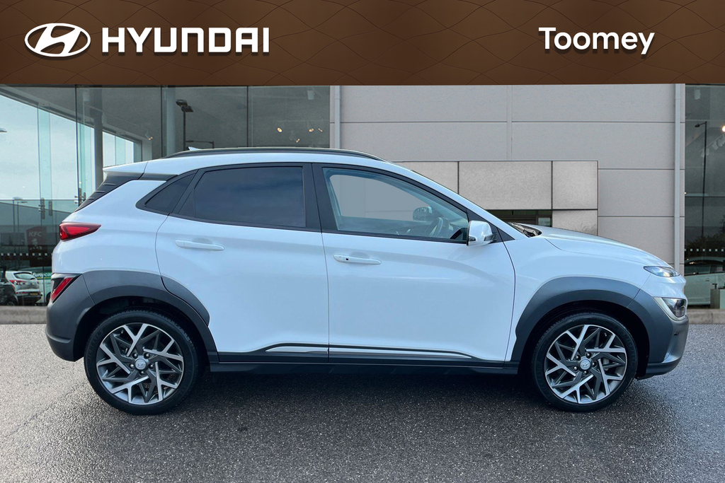 Hyundai Kona 1.6 H Gdi Premium Suv Hybrid Dct Euro 6 White #4