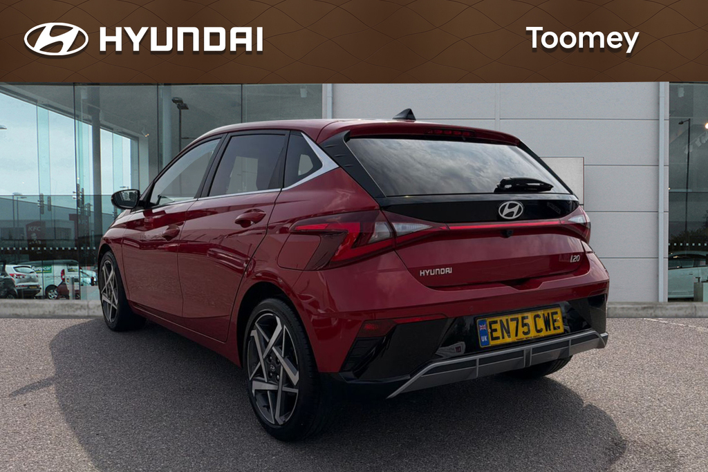 Hyundai I20 1.0 T Gdi Premium Hatchback Dct Euro 6 Red #3