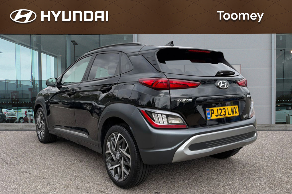 Hyundai Kona 1.6 H Gdi Premium Suv Hybrid Dct Euro 6 Black #3