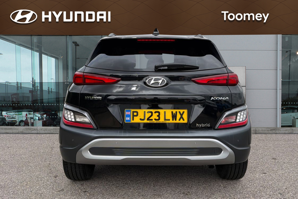 Hyundai Kona 1.6 H Gdi Premium Suv Hybrid Dct Euro 6 Black #6