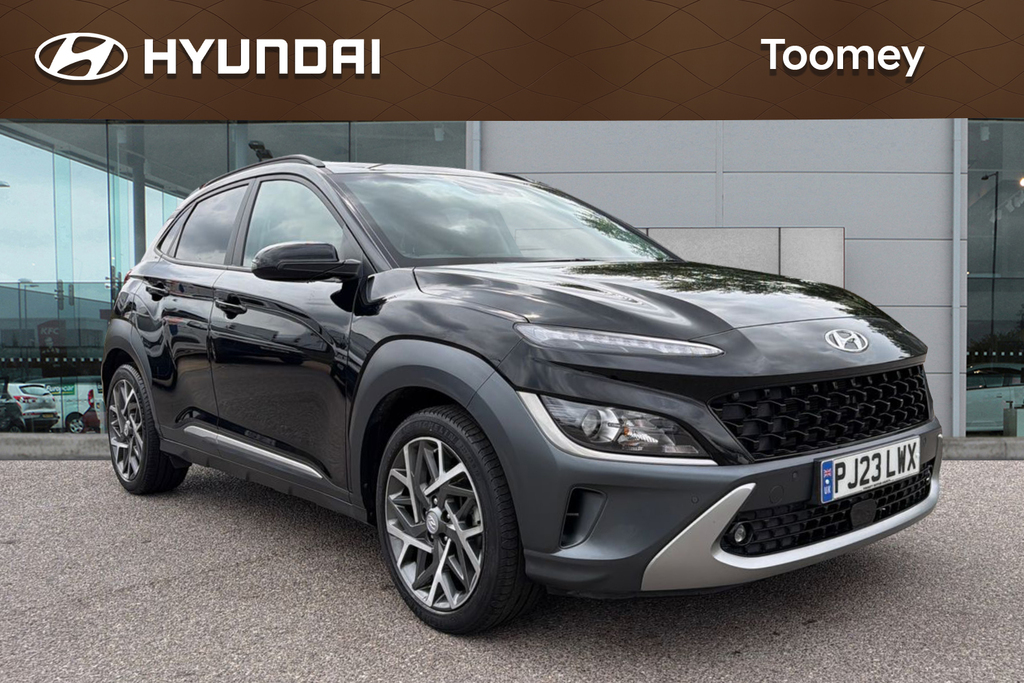 Hyundai Kona 1.6 H Gdi Premium Suv Hybrid Dct Euro 6 Black