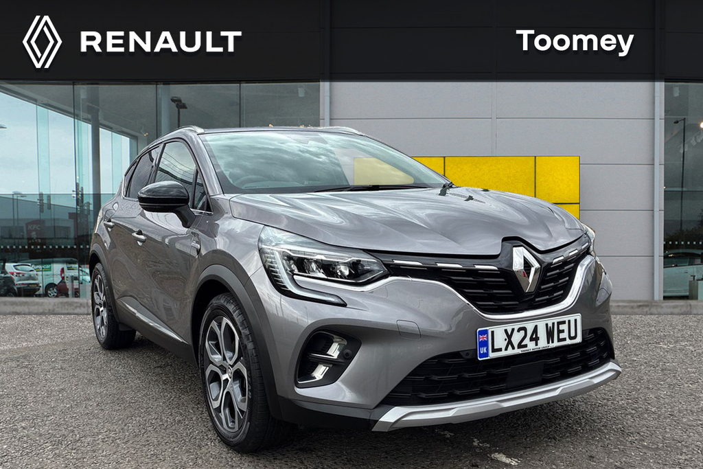Renault Captur 1.6 E Tech Techno Suv Hybrid Euro Grey