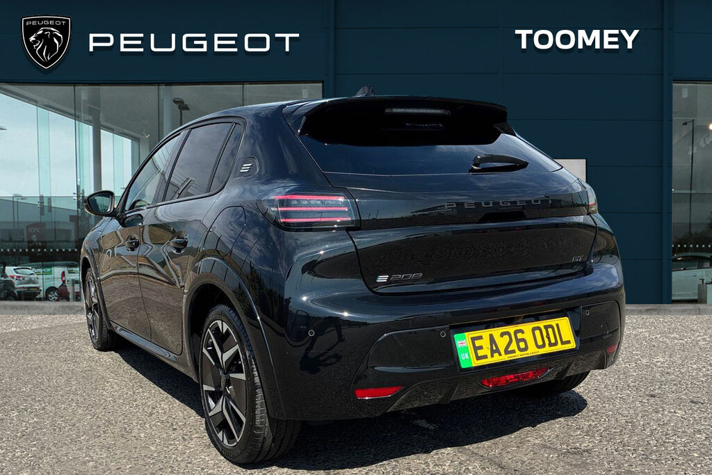 Peugeot e-208 51Kwh Gt Hatchback 7.4Kw Charge Black #3