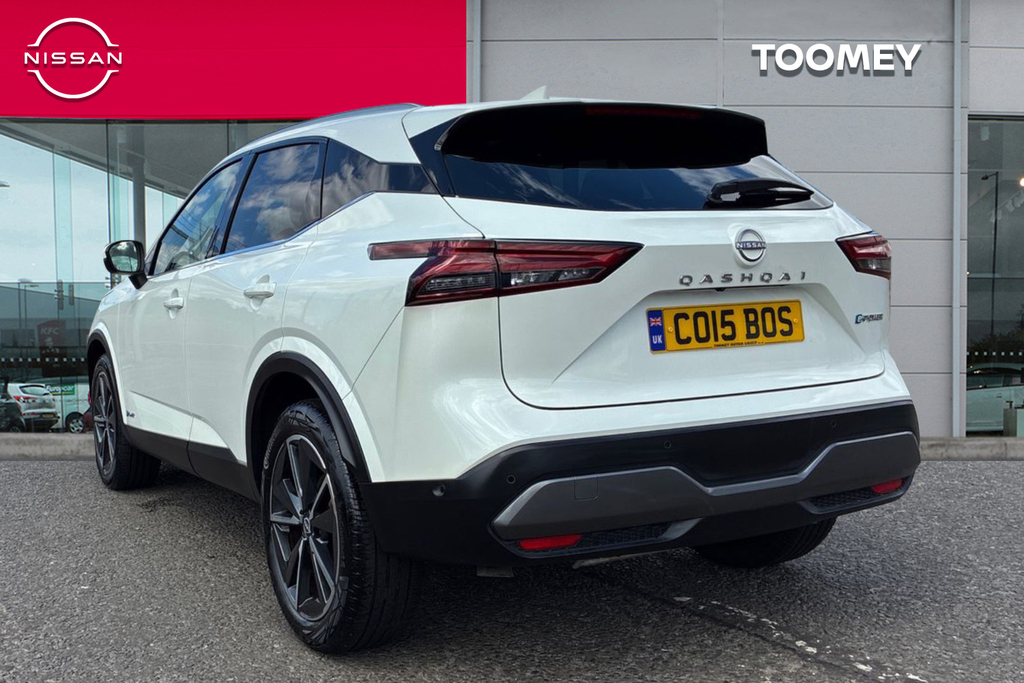 Nissan Qashqai 1.5 H E Power Tekna Suv Hybrid White #3