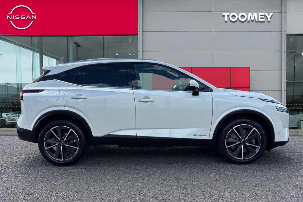 Nissan Qashqai 1.5 H E Power Tekna Suv Hybrid White #4