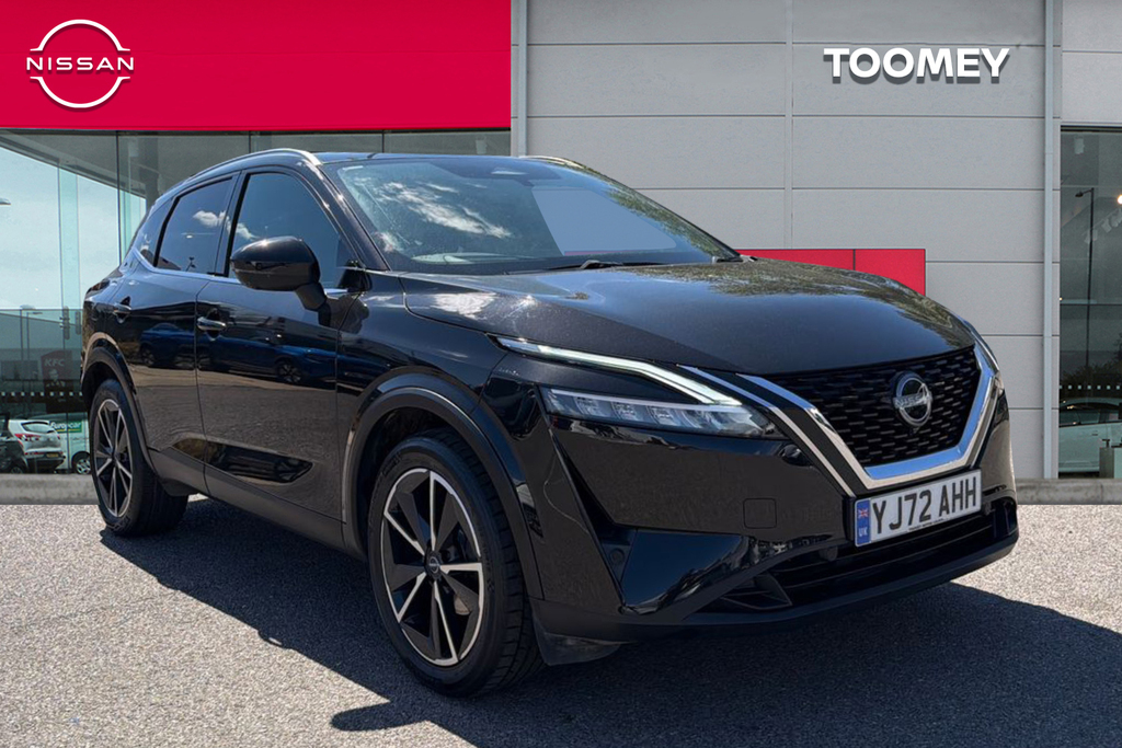 Nissan Qashqai 1.3 Dig T Mhev Tekna Suv Hybrid Black