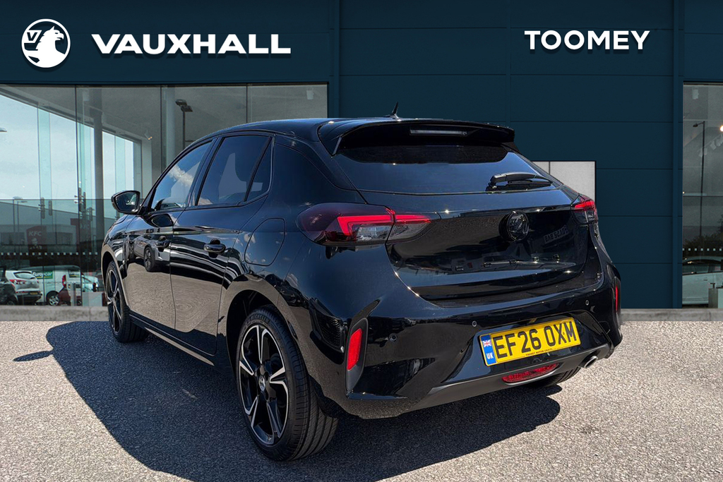 Vauxhall Corsa 1.2 Turbo Gs Hatchback EF26OXM Black #3
