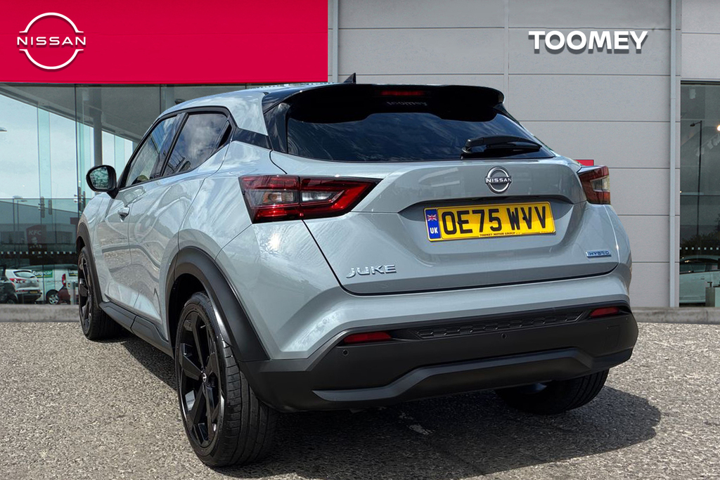 Nissan Juke 1.6 Tekna Suv Hybrid OE75WVV Grey #3
