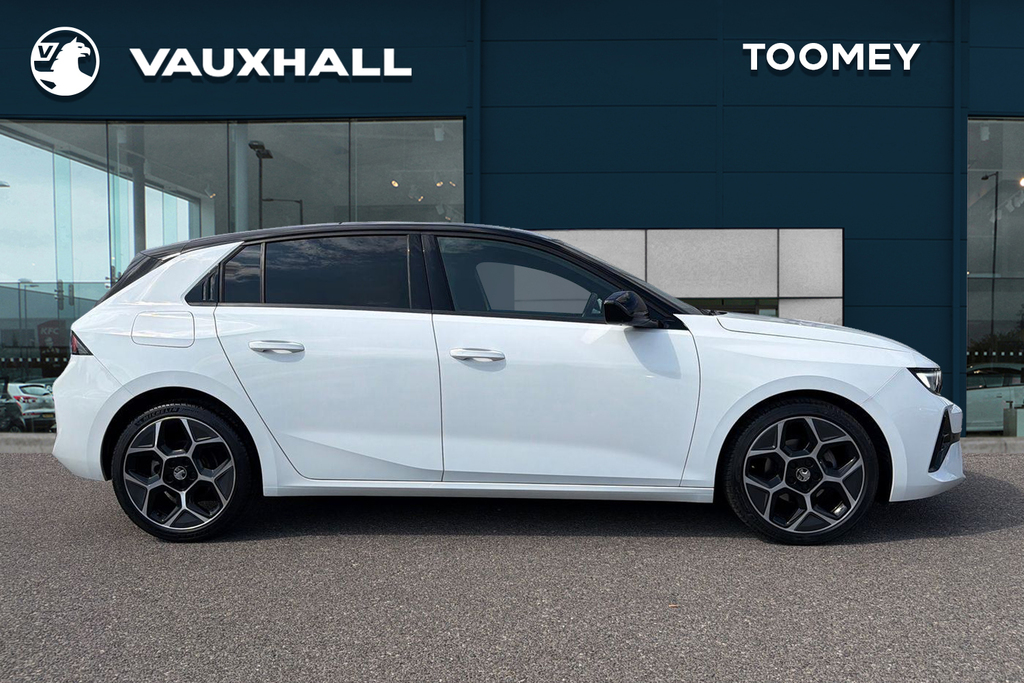 Vauxhall Astra 1.2 Turbo Ultimate Hatchback Euro White #4