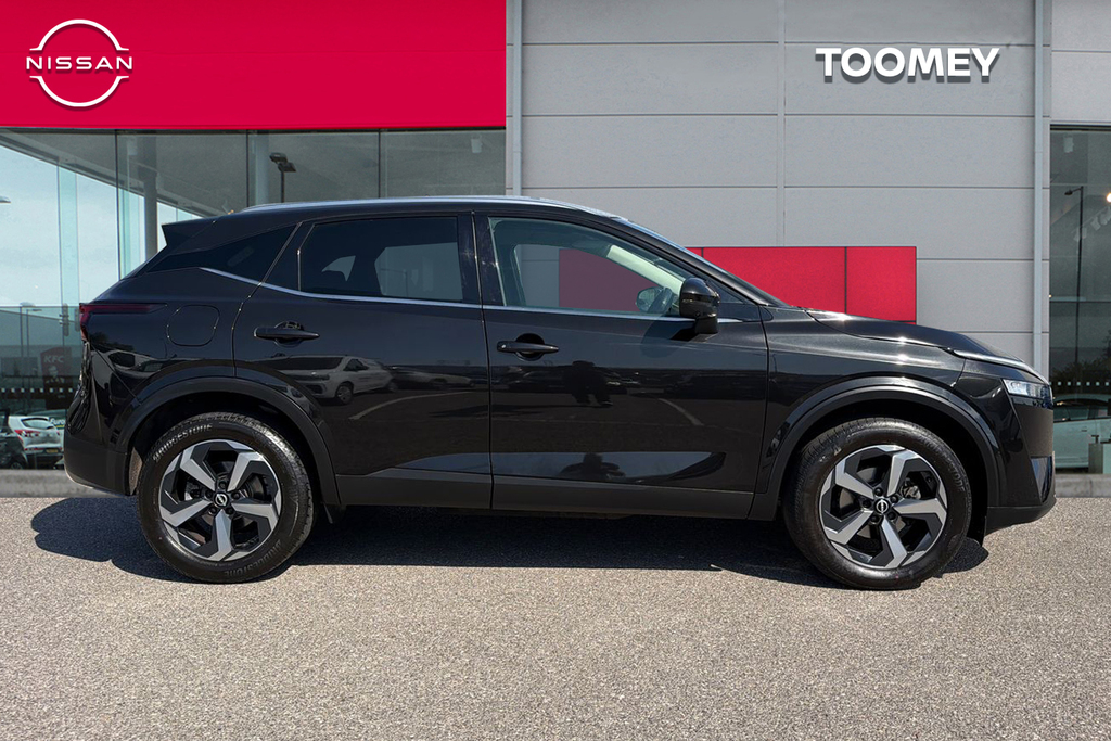 Nissan Qashqai 1.3 Dig T Mhev N Connecta Suv Hybrid Ma PK72OWU Black #4