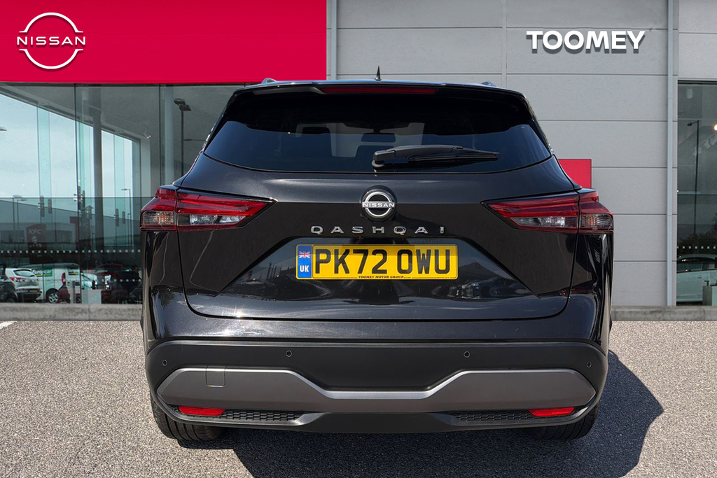 Nissan Qashqai 1.3 Dig T Mhev N Connecta Suv Hybrid Ma PK72OWU Black #6